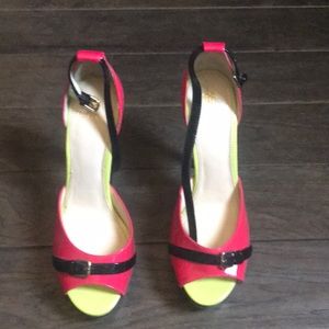 Multiple color heels